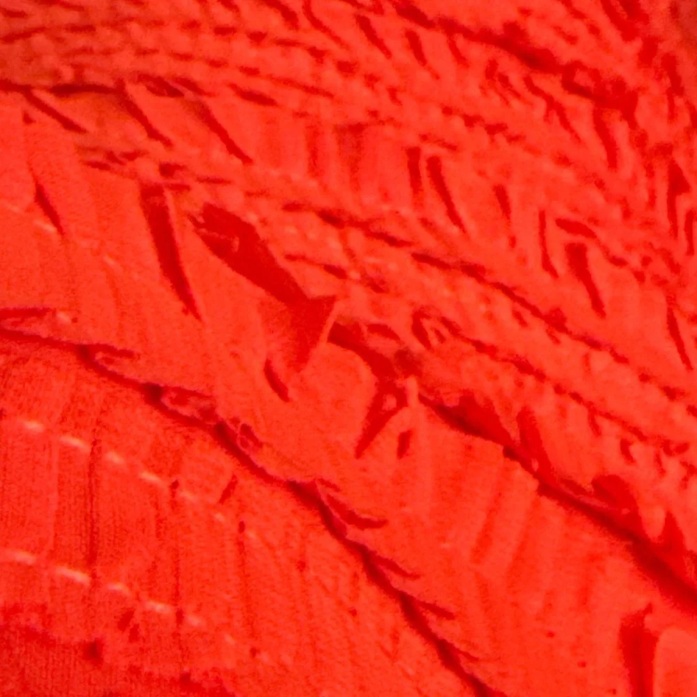 Endless Rose Vibrant Red Ruffle Strapless Dress Small - Picture 7 of 10